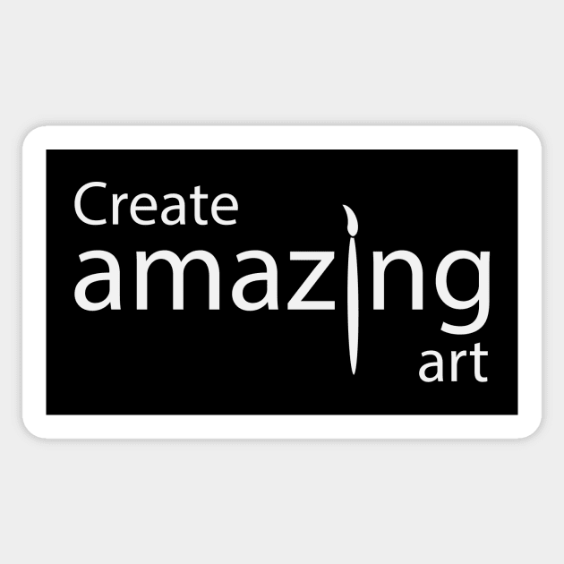 Create amazing art typography design Sticker by CRE4T1V1TY